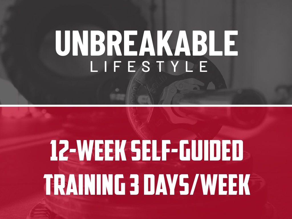 12-WEEK SELF-GUIDED — 3 DAYS-WEEK